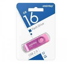 USB Flash 16 Gb SmartBuy Twist Pink (SB016GB2TWP)