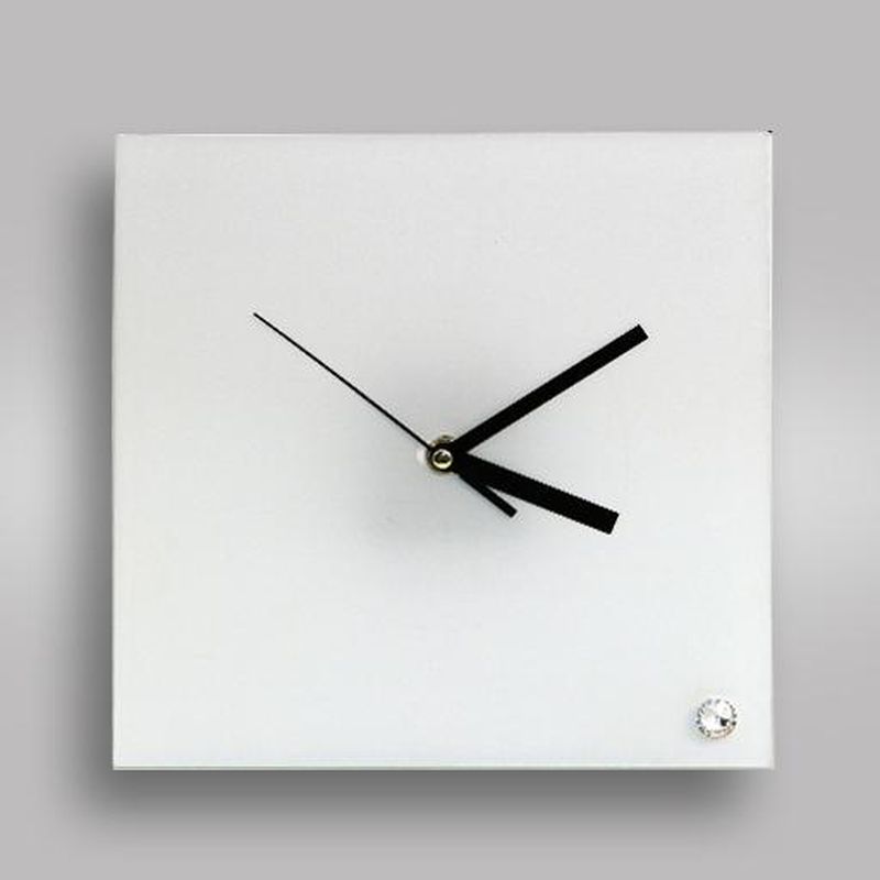 Часы стеклянные BL-26, квадратные 200x200мм