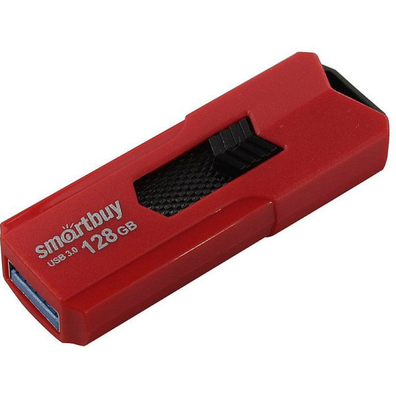 Флэш-память USB 3.0 Flash 128 Gb SmartBuy STREAM Red