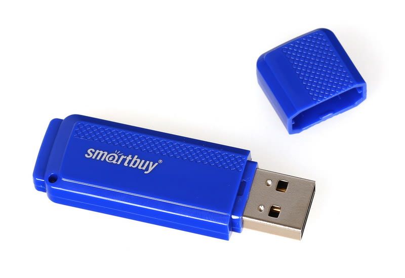 Флэш-память USB Flash 16 Gb SmartBuy Dock Blue