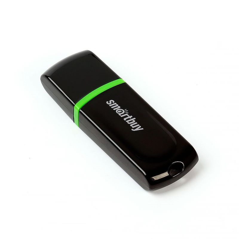 Флэш-память USB Flash 8 Gb SmartBuy Paean Black