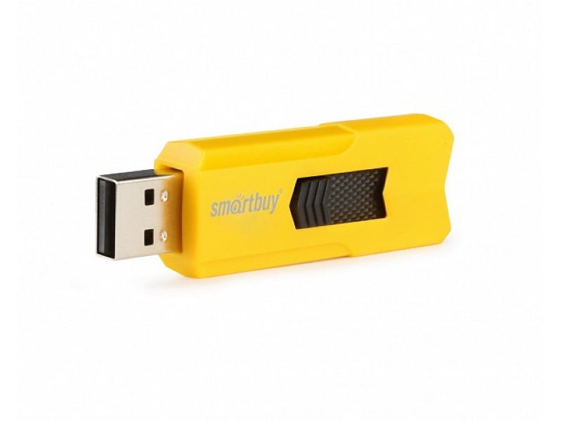 Флэш-память USB Flash 8 Gb SmartBuy STREAM Yellow