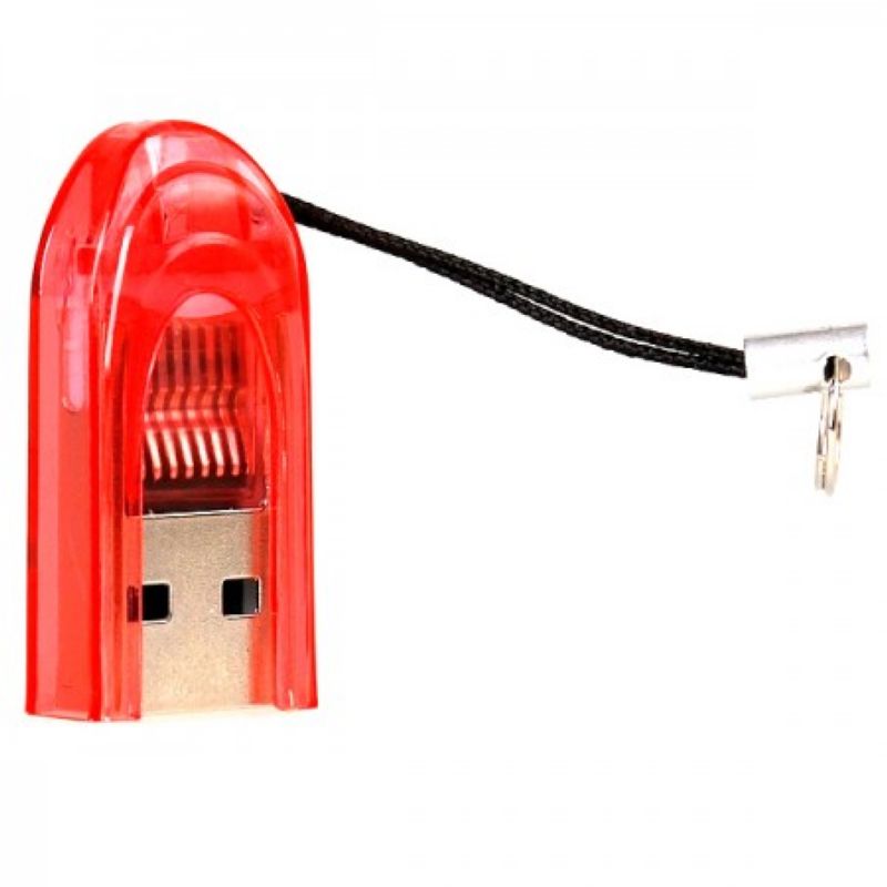 Картридер microSD SmartBuy (SBR-711-R) Red