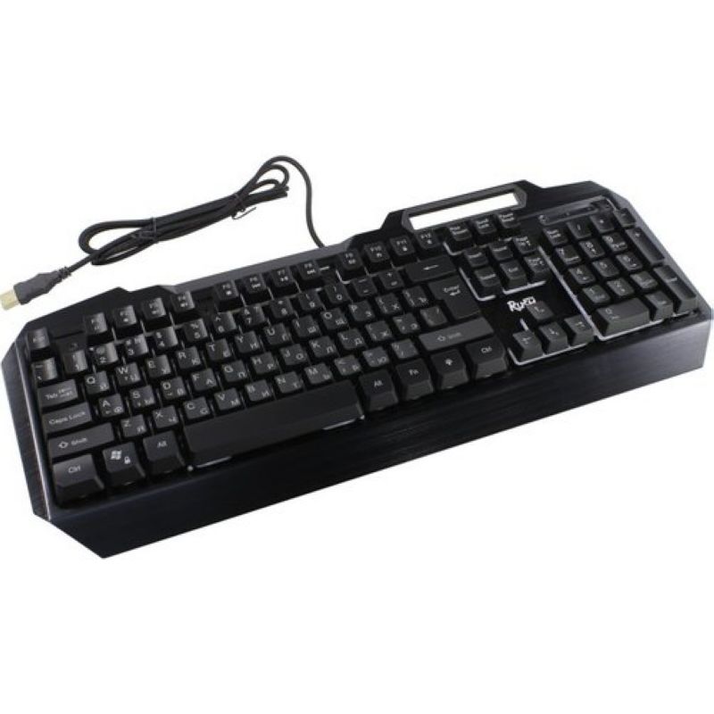 Клавиатура SmartBuy RUSH ARMOR SBK-310G-K черная, USB, мультимедийная