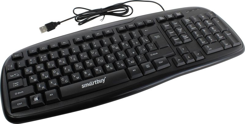 Клавиатура проводная SmartBuy 116 чёрная, USB (SBK-116-K)