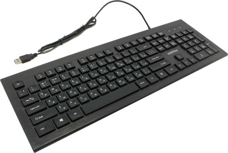 Клавиатура SmartBuy 223 чёрная, USB, мультимедийная (SBK-223U-K)