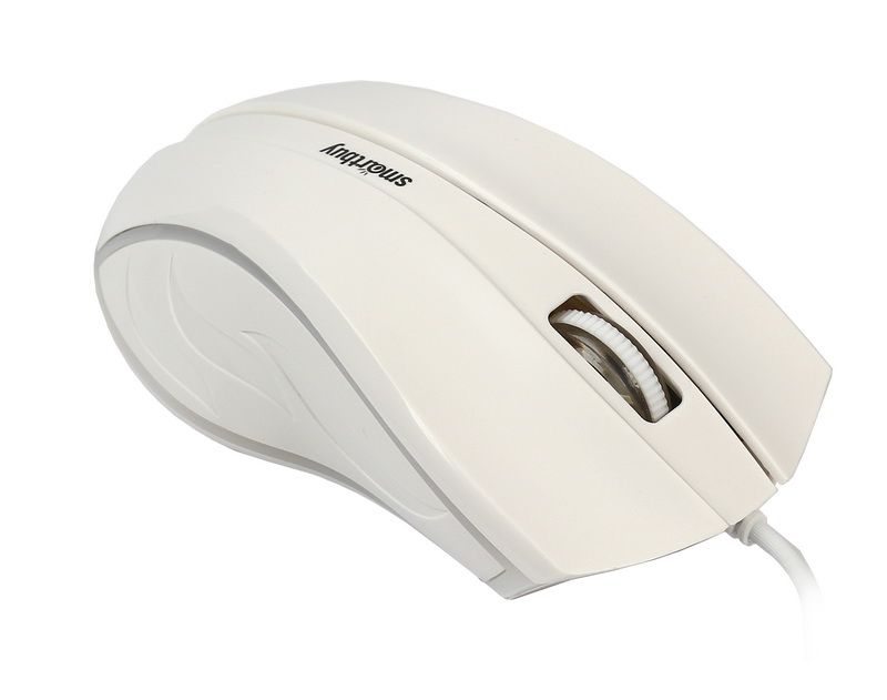 Мышь проводная SmartBuy 338 USB Белая (SBM-338-W)