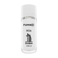 Флешка FUMIKO DUBAI 8GB белая USB 2.0