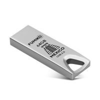 Флешка FUMIKO MEXICO 64GB серебристая USB 2.0