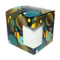 Подарочная коробка для кружки "Синие шары"