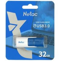 USB 3.0 Flash 32 Gb Netac U182 синий (NT03U182N-032G-30BL)