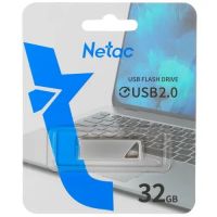 USB Flash 32 Gb Netac U326 серебро (NT03U326N-032G-20PN)