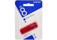 USB Flash 8 Gb SmartBuy CLUE Red (SB8GBCLU-R)