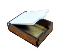 Коробка МДФ для брелока/зажигалки, размер 70x50x20мм