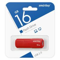 USB Flash 16 Gb SmartBuy CLUE Red (SB16GBCLU-R)
