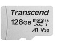 Карта памяти MicroSD 128 Gb Transcend 300S class10 UHS-I R/W 95/45 Mb/s без адаптера (TS128GUSD300S)