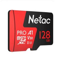 Карта памяти MicroSDXC 128 Gb Netac  P500  Extreme Pro Class 10 UHS-I A1 V30 (100 Mb/s) + без адаптера (NT02P500PRO-128G-S)