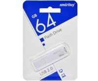 USB Flash 64 Gb SmartBuy CLUE White (SB64GBCLU-W)