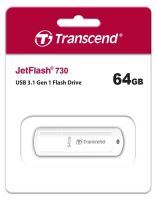 USB 3.0 Flash 64 Gb Transcend JetFlash 730 white (TS64GJF730)