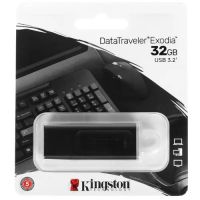 USB 3.2 Flash 32 Gb Kingston Data Traveler Exodia gen.1 черно/белый (DTX/32Gb)