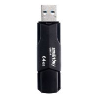 USB 3.1 Flash 64 Gb SmartBuy CLUE Black (SB64GBCLU-K3)