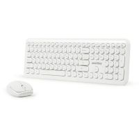 Комплект беспроводная клавиатура+мышь SmartBuy SBC-666395AG-W белый