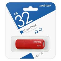 USB Flash 32 Gb SmartBuy CLUE Red (SB32GBCLU-R)