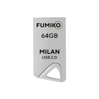 Флешка FUMIKO MILAN 64GB серебристая USB 2.0