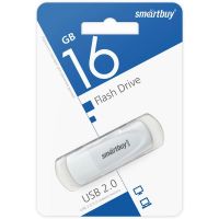 USB Flash 16 Gb SmartBuy Scout White (SB016GB2SCW)