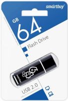 Флэш-память USB Flash 64 Gb SmartBuy Glossy Black