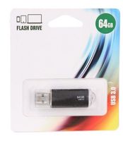 Флэш-память USB 3.0 Flash 64 Gb Perfeo C14 Black metal series (PF-E02B064ES)