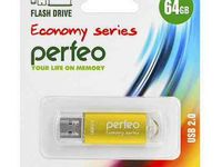 Флэш-память USB 3.0 Flash 64 Gb Perfeo C14 Gold metal series (PF-E02Gl064ES)