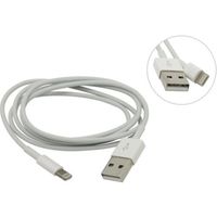 Кабель  USB кабель VS для iPhone 5/6 , белый,1 метр