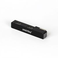 Коммутатор USB SmartBuy S408K 4 порта, черный