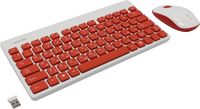 Комплект беспроводная клавиатура+мышь SmartBuy 220349AG Бело-Красная (SBC-220349AG-RW)