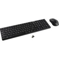 Комплект беспроводная клавиатура+мышь SmartBuy 229352AG чёрный (SBC-229352AG-K)