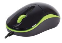 Мышь проводная Smartbuy SBM-343-KN, USB, черно/зеленая