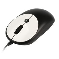 Мышь проводная Smartbuy SBM-382-W, USB, чёрно-белая