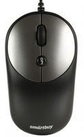 Мышь проводная Smartbuy SBM-382-G, USB, чёрно-серая