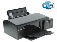 Принтер Epson STYLUS Photo L805 (A4, 38 стр/мин, 5760 dpi, USB2.0, WiFi, печать на CD/DVD) без чернил