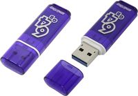 Флэш-память USB 3.0 Flash 64 Gb SmartBuy Glossy Dark Blue