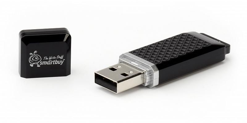 Флэш-память USB Flash 32 Gb SmartBuy Quartz Black